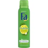 Fa Deospray Caribbean Lemon Exotisch-frischer Duft, 6er Pack (6 x 150 ml)