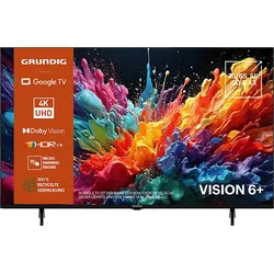 GRUNDIG 43 GUB 6400 - Zoll Google TV, LED TV (Flat, / 108 cm, UHD 4K, SMART TV)