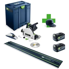 Festool Tauchsäge TSC 55 KEB-Basic 100Y inkl. FS 1400/2 + 2x Akku 5,0