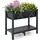 Costway Hochbeet 86 x 45 x 73 cm Schwarz
