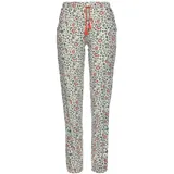 LASCANA Schlafhose floral beige 36-38