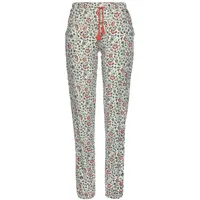 LASCANA Schlafhose floral beige 36-38