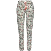 LASCANA Schlafhose floral beige 36-38