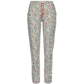 LASCANA Schlafhose floral beige 36-38