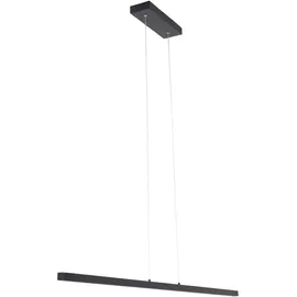 Steinhauer Esszimmerleuchte Hängelampe Leuchte LED Touch Dimmer Höhenverstellbar schwarz
