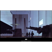 KOMAR Wandbild Star Wars Hangar 70 x 50 cm