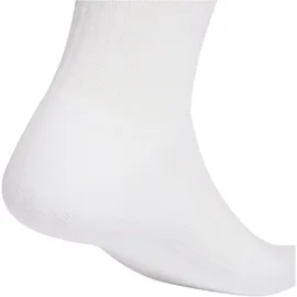adidas 3-Streifen Dämpfende Sportswear Crew Socken 3er Pack Dunkelgrün/Weiß/Rot 40-42