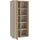 Forte Aktenregal 76,3 x 50,2 x 164,9 cm beige