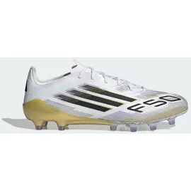 adidas F50 Elite AG Fußballschuhe - Ftwr White / Core Black / Gold Met - 44