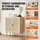 Vevor Rattanschrank Rattankommode Sideboard-Buffetschrank Beige