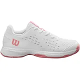 Wilson Rush PRO JR L Tennisschuh, White/White/Mauveglow, 38 EU - 38 EU