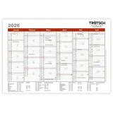 trotsch Trötsch Wandtafelplaner A5 2026
