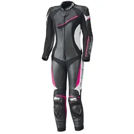 Held Ayana II 1-Teiler Damen Motorrad Lederkombi schwarz-weiss-pink, Größe 44