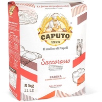 Caputo Saccorosso Cuoco Pizzamehl Typ 00, aus Italien, 5kg | Vorteilspack