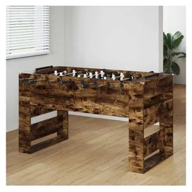 vidaXL Tischfußballtisch Geräucherte Eiche 146,5 x 74 x 85 cm