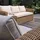 Oviala Zanzibar Gartenlounge-Ecksofa 8-tlg. braun