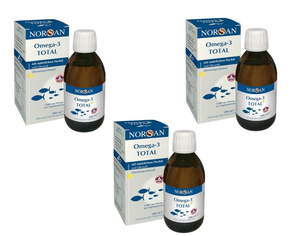 NORSAN Omega-3 TOTAL 3er Set