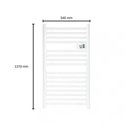 De'Longhi Handtuchheizkörper Secco 1370 x 540 mm 750 W weiß