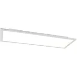 QAZQA - LED-Panel aus Stahl 80 cm inkl. LED mit Fernbedienung - Live