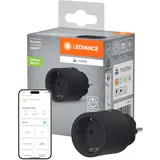 LEDVANCE Smart-Home-Steckdose Schwarz 1 St.