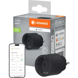 LEDVANCE Smart-Home-Steckdose Schwarz 1 St.