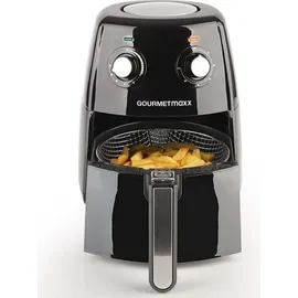 GOURMETmaxx Heißluft-Fritteuse XL schwarz