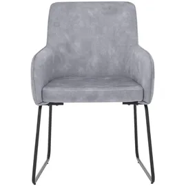 Set One by Musterring Stuhl Fontana Stoff Grau Hellgrau