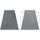 RugsX Teppichboden Santa Grau 250cm 300cm