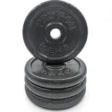 PROIRON Hantelscheiben Set Gusseisen mit 25mm Bohrung, 1,25kg/2,5kg/5kg/10kg Guss Scheiben Gewichte Hantel Sets, Gewichtsscheiben Set