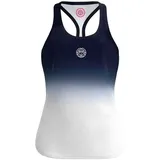 BIDI BADU Crew Tennis-Tanktop Damen DBLWH - dark blue, white L