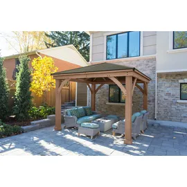 Westmann Devon 12x12 3,66 x 3,66 m Natur braun