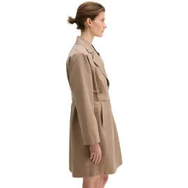 Marc O'Polo Regular fit, Trenchcoat aus Baumwoll-Mix mit Leinen-Anteil, beige 42,