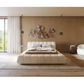 DeLife Cutio 140 x 200 cm H2 Creme-Weiß