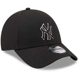 New Era Pop Outline 9Forty Kappe schwarz One Size