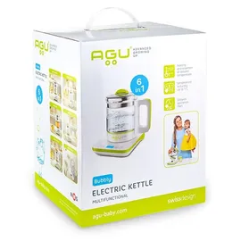 AGU Wasserkocher, 6In1 Multifunktionaler Sprudel - Weiß