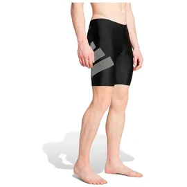 adidas Big Bars Jammer-Badehose Schwarz S
