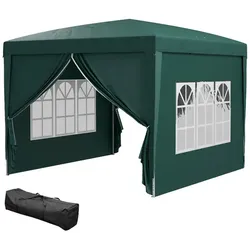 Outsunny Pavillon, LxBxH: 295 x 295 x 258 cm - gruen