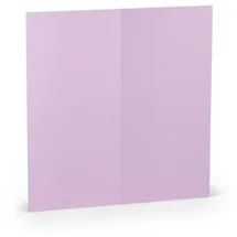 RÖSSLER 100 Stück Rössler Briefkarte 16406945 DIN lang 100mm x 210mm (BxH) 220g Orchidee gerippt 4014969567951 PAPERADO