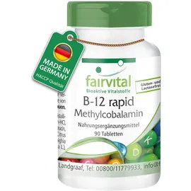 Fairvital B-12 rapid als Methylcobalamin Tabletten 90 St.