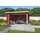 Lasita Maja Columbus Gartenhaus 4,25 x 3 m Rot