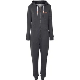 Oxmo OVA Damen, Overall Jogginganzug Onesie, Größe:L, Farbe:DAR Grey m), (798288) - L,