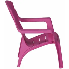 PROGARDEN Mini-Selva Kinder-Stapelstuhl 39,5 x 37 x 44,5 cm rosa