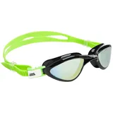 Madwave Rapid Tech L Rainbow Schwimmbrille Mit Spiegelglas - Green - One Size