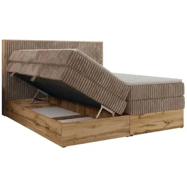 MKS Meble Wood Classic King 200 x 200 cm H3 Braun
