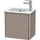 Duravit Waschtischunterschrank wandhängend „XSquare“ 41 × 40 × 28,9 cm, in Basalt Matt