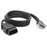ADAPTER UNIVERSE OBD 2 Diagnose Stecker Kabel mit LED Beleuchtung D-SUB-Buchse passend für Prüfgerät HU Adapter 21 Plus Weimar 2