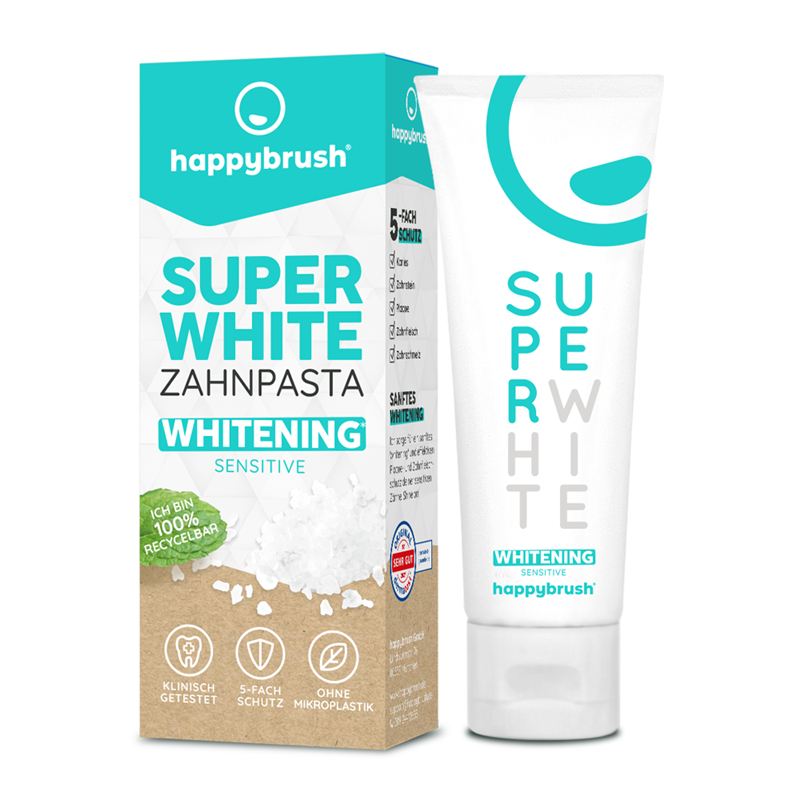 Happybrush SuperWhite&Protect Zahnpasta 75 ml