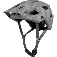 MTB/E-Bike/Cycle Helm, Grau mit Camouflage-Muster, Taille ML