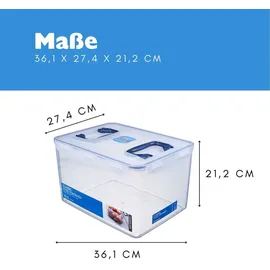 Lock & Lock Frischhaltedose transparent 16 l