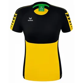 Erima Six Wings Trainingsshirt Damen gelb/schwarz 38